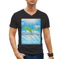Frutiger Aero Aesthetics Men's V-Neck T-Shirt