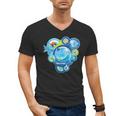 Frutiger Aero Metro Abstract Maximalism 2000s Nostalgia Men's V-Neck T-Shirt