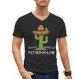 Fun Hilarious Dad-In-Law Humor Father-In-Law Men's V-Neck T-Shirt