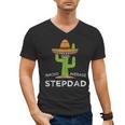 Fun Hilarious Stepfather Humor Stepdad Men's V-Neck T-Shirt