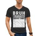 Funny College School Graduation 2025 I Graduated Sign My Men's V-Neck T-Shirt