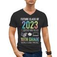 Future Class Of 2023 10th Grade Graduation 2021 Men's V-Neck T-Shirt