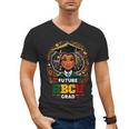 Future HBCU Grad Graduation Students Girl Kids Men's V-Neck T-Shirt