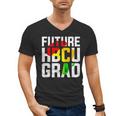 Future HBCU Graduate Afro Girls College Graduation Men's V-Neck T-Shirt