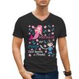 Gender Reveal Party Shirt Mermaid Or Pirate Dad Wants Pirate Men's V-Neck T-Shirt