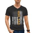 Girl Dad Father's Day Dad Daughter Dad Of Girls Outnumbered Men's V-Neck T-Shirt