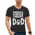 Goberian DAD Dog Owner Men Women Men's V-Neck T-Shirt