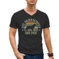 Golden Retriever Dad Dog Shirt Fathers Day Doggy Men's V-Neck T-Shirt