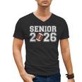 Graduate Senior Class Of 2026 Graduation American Football Men's V-Neck T-Shirt