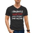 I Graduated Middle School Graduation Men's V-Neck T-Shirt