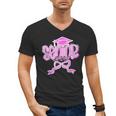 Graduation 2026 Senior 2026 Class Of 2026 Coquette Pink Girl Men's V-Neck T-Shirt