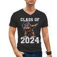 Graduation Class Of 2024 Bigfoot Graduated Seniors 2024 Men's V-Neck T-Shirt