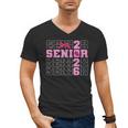 Graduation Class Of 2026 Senior 2026 Pink Bow Coquette Men's V-Neck T-Shirt
