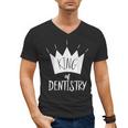 Graduation King Of Dentistry Dentist Or Hygienist Men's V-Neck T-Shirt