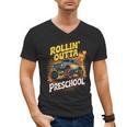 Graduation Rollin' Outta Preschool Monster Truck Boys Pre-K Men's V-Neck T-Shirt