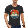 Graduation Sloth Can I Go Back To Bed Now Vintage Men's V-Neck T-Shirt