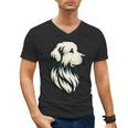 Great Pyrenees Pyr Minimalist Simple Dog Mom Dad Boys Girls Men's V-Neck T-Shirt