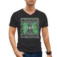 Green Sport Loud Proud Cheer Coach Dad Father's Day Men's V-Neck T-Shirt Green Sport Loud Proud Cheer Coach Dad Father's Day Men's V-Neck T-Shirt