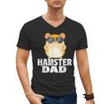 Hamster Dad Father's Day Animal Whisperer Rodent Lover Men's V-Neck T-Shirt