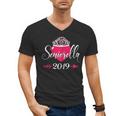 High School 2019 Senior Graduation Shirt Girls Daughter Men's V-Neck T-Shirt