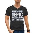 High School Graduate Graduation Party Meme Men's V-Neck T-Shirt