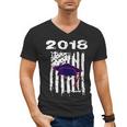 High School GraduationShirt Flag College Graduation Men's V-Neck T-Shirt