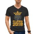 High School King Graduation Shirt Class Of 2018 Seniors Men's V-Neck T-Shirt