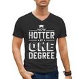 Now Hotter By One Degree Graduation Grade Student Men's V-Neck T-Shirt