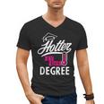 Hotter By One Degree Graduation Men's V-Neck T-Shirt