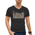 Hunting Boy Mom Duck Camouflage Camo Preppy Camo Dad Men's V-Neck T-Shirt