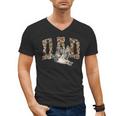 Hunting Dad Duck Camouflage Camo Preppy Camo Dad Camo Men's V-Neck T-Shirt