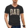 Hunting Dad Duck Camouflage Camo Waterfowl Duck Camo Men Men's V-Neck T-Shirt