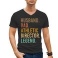 Husband Dad Athletic Director Legend Athletic Directors Men's V-Neck T-Shirt