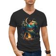 Id Rather Be Camping Great Outdoors Love Glamping Introvert Men's V-Neck T-Shirt Id Rather Be Camping Great Outdoors Love Glamping Introvert Men's V-Neck T-Shirt