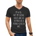 I'm a 10 Meme For Introvert Personality Video Gamer Men's V-Neck T-Shirt I'm a 10 Meme For Introvert Personality Video Gamer Men's V-Neck T-Shirt