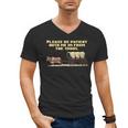I'm From The 1900s Retro Wagon Men's V-Neck T-Shirt