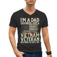 I'm A Dad Grandpa And A Vietnam Veteran Nothing Scares Me Men's V-Neck T-Shirt I'm A Dad Grandpa And A Vietnam Veteran Nothing Scares Me Men's V-Neck T-Shirt