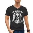 I'm Telling Dad Shirt Religious Christian Jesus Meme Men's V-Neck T-Shirt I'm Telling Dad Shirt Religious Christian Jesus Meme Men's V-Neck T-Shirt