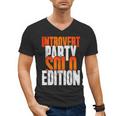 Introvert Party Solo Edition Sarcastic People Hater Men's V-Neck T-Shirt