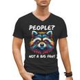Introvert Raccoon Sarcasm Anti Social Men's V-Neck T-Shirt