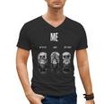 Introvert Relaxation Me Myself And Silence Skulls Men's V-Neck T-Shirt
