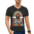 Introvert But Willing To Shape Your Behavior Men's V-Neck T-Shirt