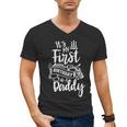 It's My First Birthday As A Daddy Party Dad Father Papa Men's V-Neck T-Shirt It's My First Birthday As A Daddy Party Dad Father Papa Men's V-Neck T-Shirt