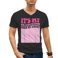 It's My Graduation Sign My Shirt Groovy Girls Graduation Men's V-Neck T-Shirt