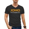 JOMO Joy Of Missing Out Introvert Men's V-Neck T-Shirt JOMO Joy Of Missing Out Introvert Men's V-Neck T-Shirt