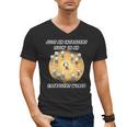 Just An Introvert Living In An Extrovert World Stickmen Men's V-Neck T-Shirt