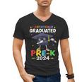 I Just Officially Graduated Pre k Graduation 2024 Pre-K Kids Men's V-Neck T-Shirt