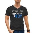 Karate Boy 10 Year Old Kids Shirt Graduation Men's V-Neck T-Shirt