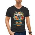 Keep Calm And Remember The 80s Retro Vintage Nostalgia Men's V-Neck T-Shirt