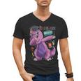 Kids DabbingRex Graduation Kindergarten Class Of 2019 Men's V-Neck T-Shirt